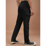 Men Smart Tapered Fit Easy Wash Formal Trouser