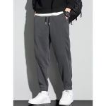 Men Black Tapered Fit Chinos