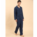 Men Mid-Rise Cotton sleepwear set