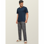 Men Super Combed Cotton Pack of 2 Checkmate Lounge Pants