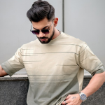 Striped Round Neck T-shirt