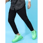 Men Brown woven Trousers