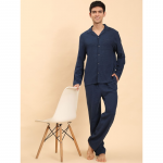 Men Mid-Rise Cotton sleepwear set